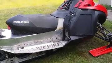 Polaris IQR 800 Mod Walk Around And Fire Up