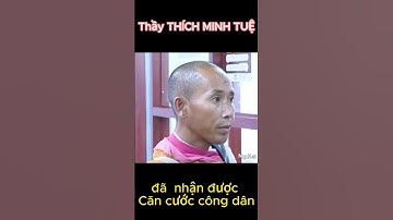 #10 Sư thầy Thích Minh Tuệ đã nhận được Căn cước công dân.