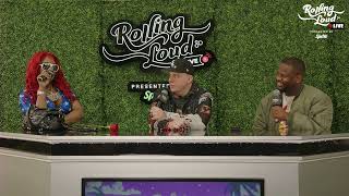 Sexyy Red talks authenticity, Drake collab, life goals \& more @ Rolling Loud Cali 2024