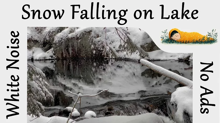 Snow Falling on Lake for 10 Hours No Music Relaxing, Sleeping, Meditation, Studying, Baby to Sleep