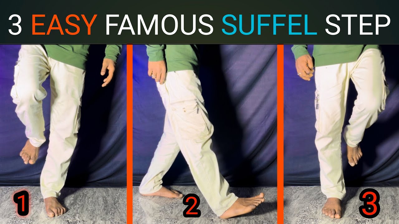 3 Famous Easy Shuffle Step सीखे सिर्फ 5 मिनट में | Footwork Tutorial in ...