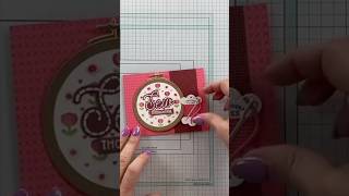 Creating a Cross-Stitch Style Card with TE Products