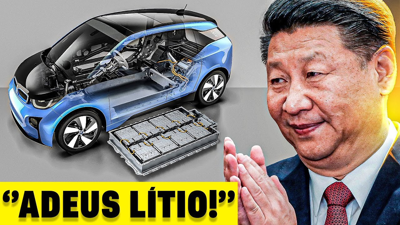 🚨 REVOLUÇÃO CHINESA NA CORRIDA DAS BATERIAS! CHINA TRAZ BATERIA DE NOVO COMPOSTO ABUNDANTE