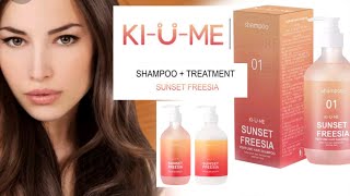 SUNSET FREESIA KI-U-ME Shampoo Best Hair Shampoo for treatment | Trending Worldwide |Maria Boutotski