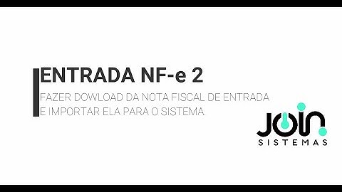 Entrada de NFe com Importação de XML