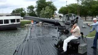 USS COD 5-inch Deck Gun Firing