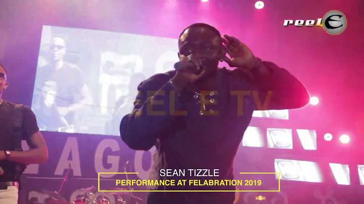 SEAN TIZZLE THRILLING THE CROWD AT FELABRATION 2019