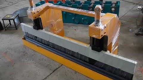 Shutter cover bending machine #shuttermachine cont.us 8669562123/9595504141