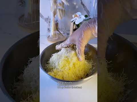 Kunafa cream