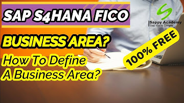 What is Business Area in FI? | How to Create Business Area? | Enterprise Structure in SAP FI