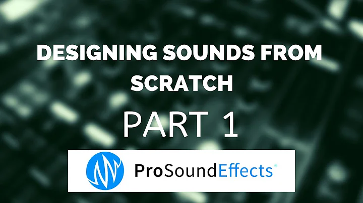 Making Sounds from Scratch w/ Pro Sound Effects | Part 1 - DayDayNews