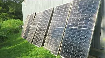 Cracked, dirty, shaded solar panels still work !