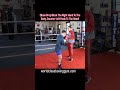 Block the right hook or straight right hand to the body by catching it with your left elbow. #boxing