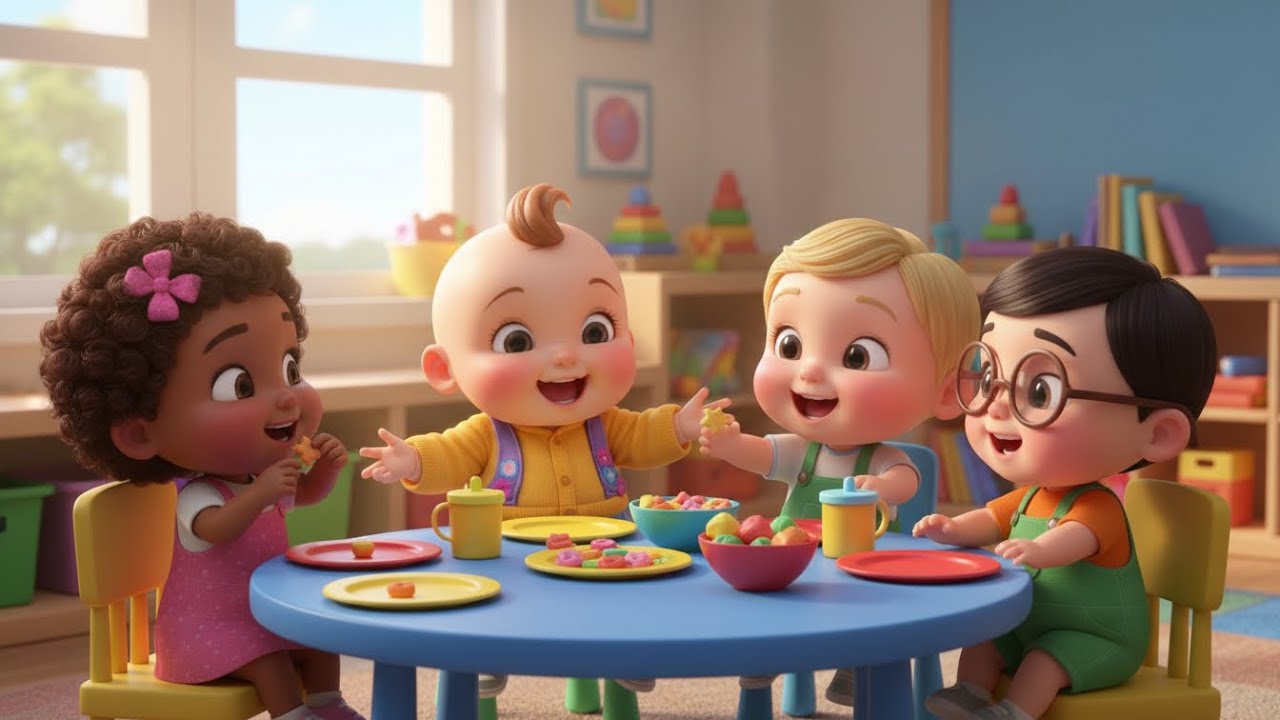 Baby First Day at School Song Fun | kids nursery rhymes | Baby Song, School Cartoon for Toddlers 🏫🎒