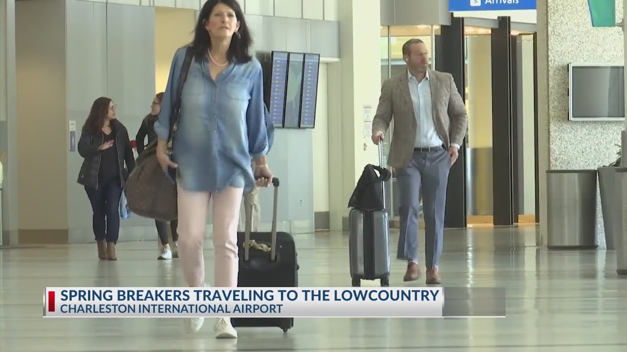 Charleston airport ready for spring break season - YouTube