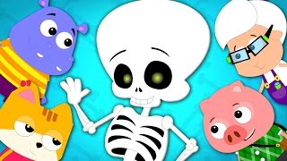 Bud Bud Buddies | Bones In The Body | Original Nursery Rhymes | Kids Songs | Children Rhymes