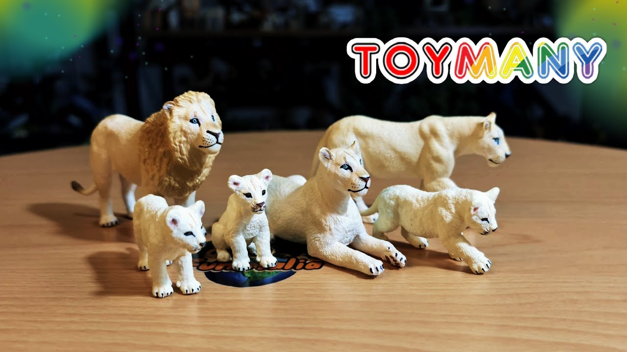 Toymany's White Lion Family Unboxing: A Collector's Dream! 😍 - YouTube