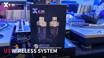 U3 Wireless Microphone System | Xvive