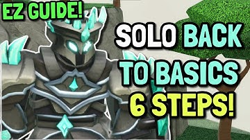 Easy Solo Back to Basics Challenge Triumph on Sky Islands! + Full Guide! | Roblox TDS