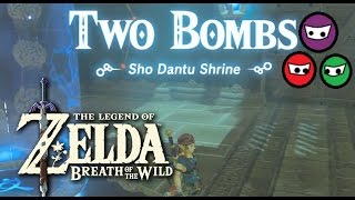 Zelda Breath Of The Wild Sho Dantu Shrine Two Bombs