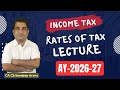 Income Tax ~ Rate of Taxes Part 2  Default Tax Regime  #csexecutiveclasses