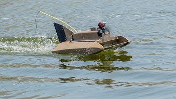 Airscrew Driven RC Airboat