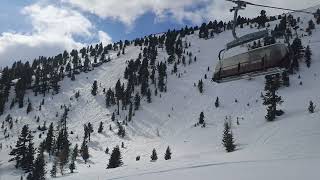 Zirbenjet chairlift ride, Fanningberg, Austria, Tuesday, 05.03.2024.