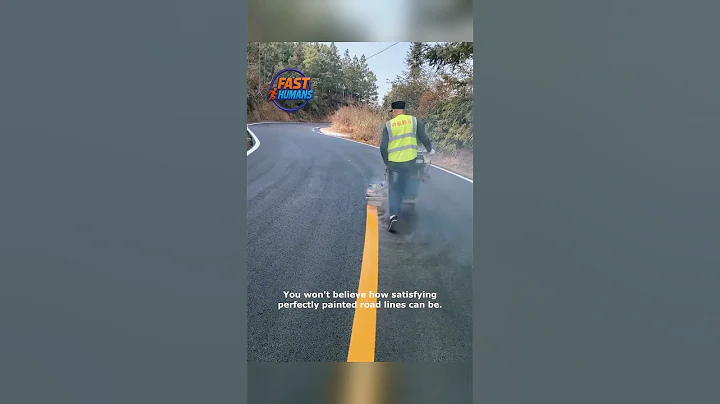 Perfect Road Lines  The Ultimate Satisfying Paint Job! ✨