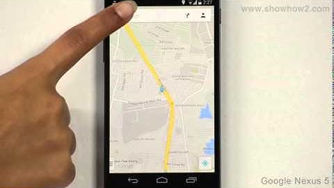 Google Nexus 5 - Navigate To A Location