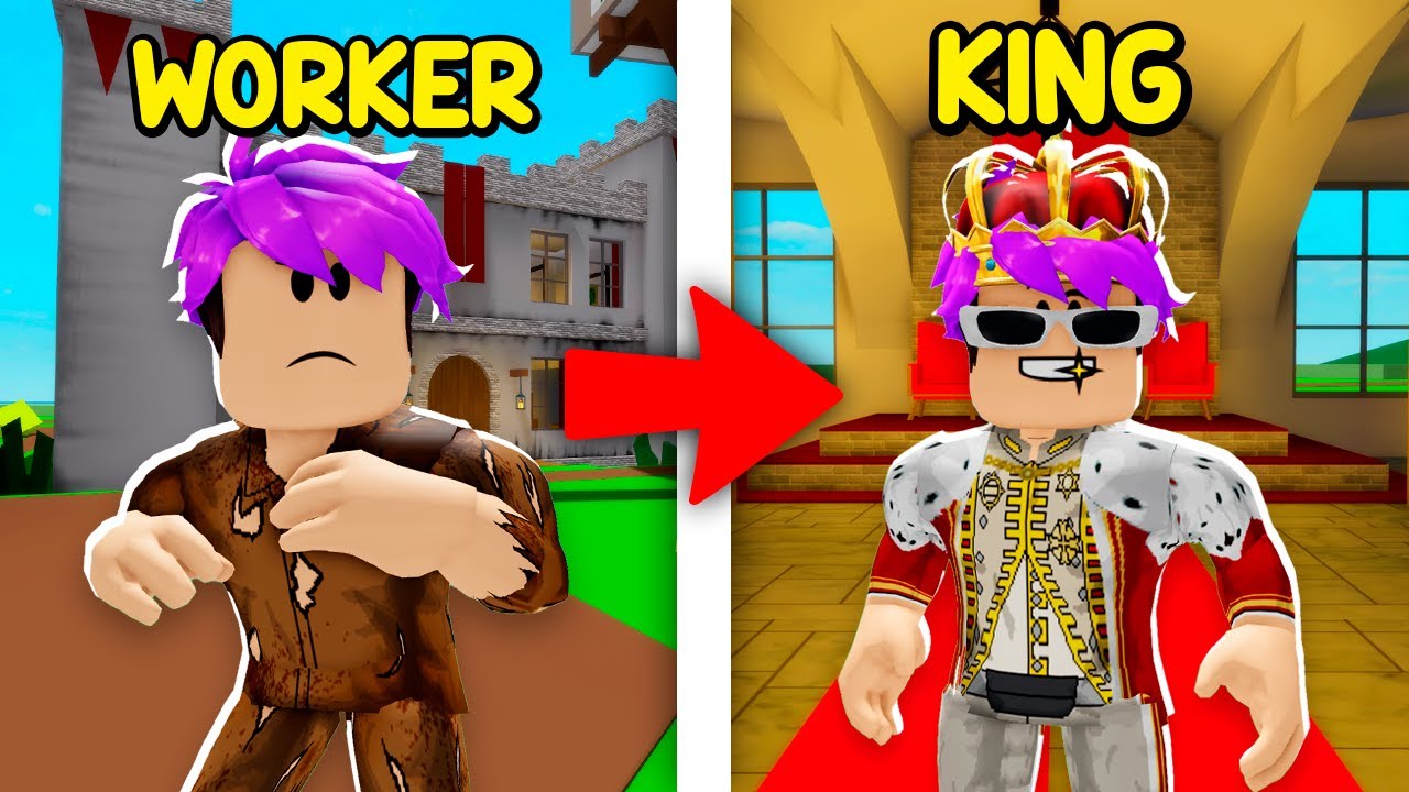 FROM WORKER to KING in BROOKHAVEN RP..