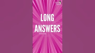 Study Tips #23 | இனிமேல் LONG ANSWERS EASY-ah படிக்கலாம் !