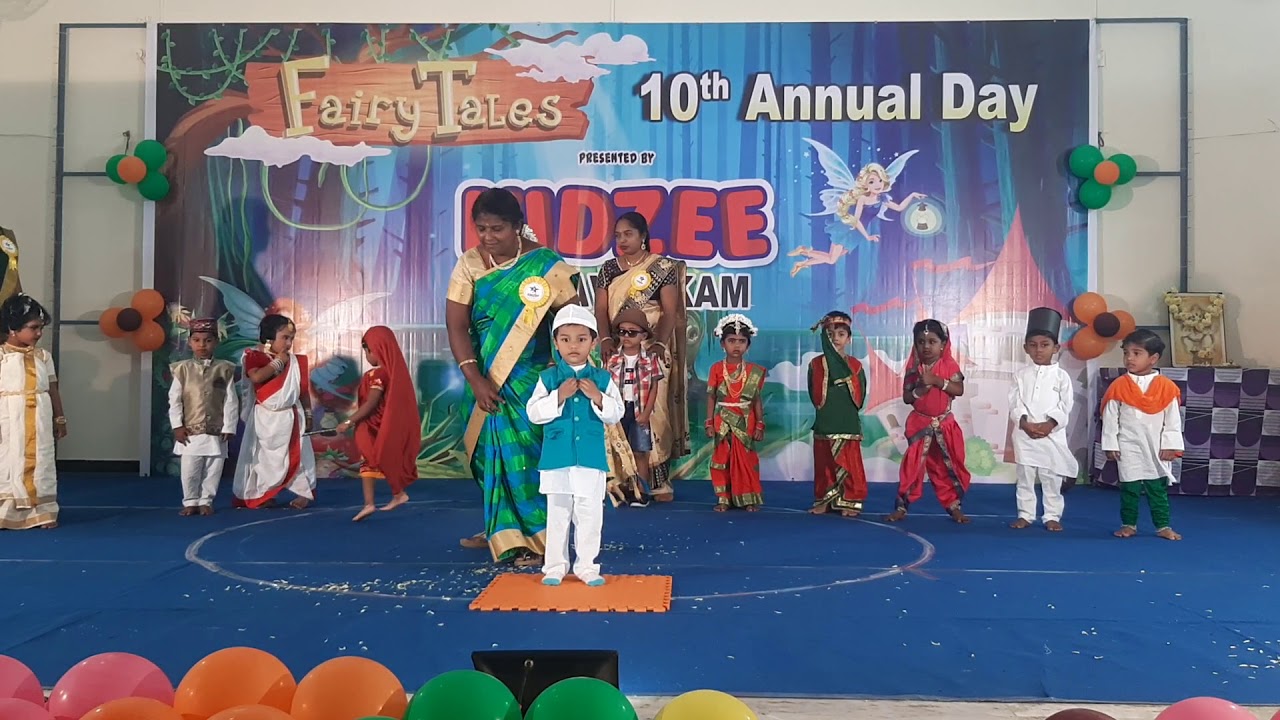 Kidzee Medavakkam 10th Annual Day Celebration - Nursery Kids State ...