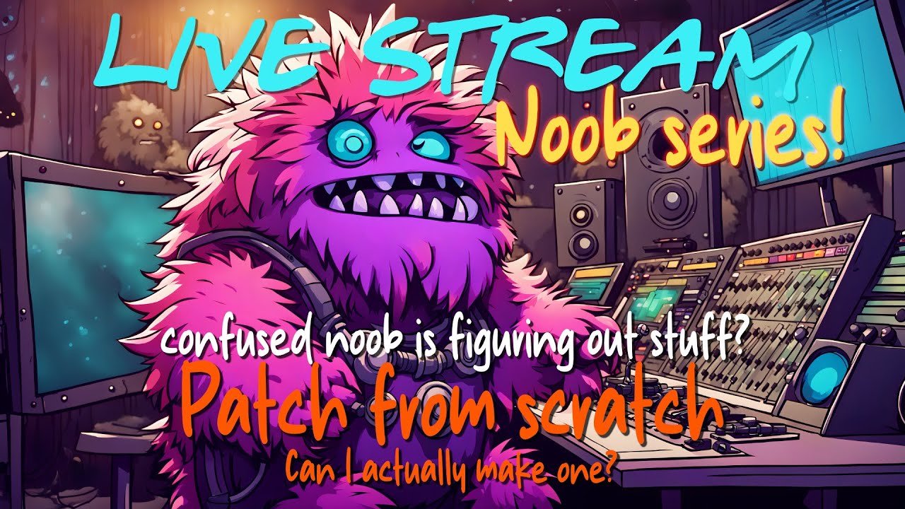 Noob series Day 2: Patch from scratch. Can I make one? #reaperdaw #
