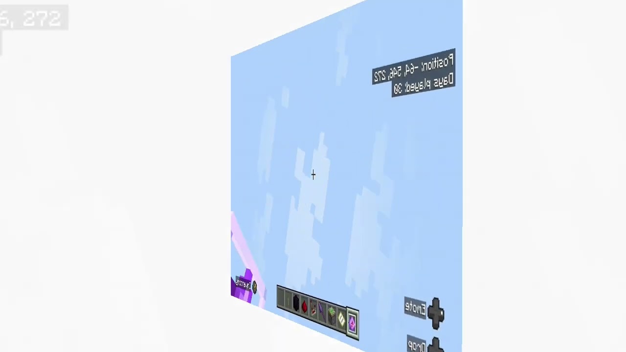 Minecraft end crystal launch