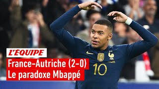 France-Autriche (2-0) : La performance paradoxale de Kylian Mbappé