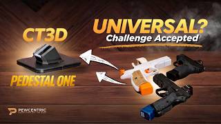 Testing the CT3D Pedestal One (Universal Compatibility for Pistol Display) #pewcentric