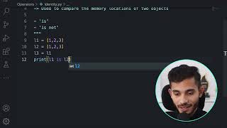 oprerators in python | chapter 10 | part 2 | Aqdas hacker