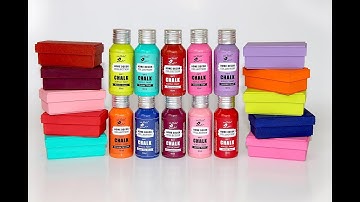 Easy Chalk Paint and Crackle Project