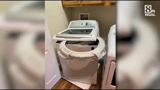 Exploding washer shocks Cumberland County woman