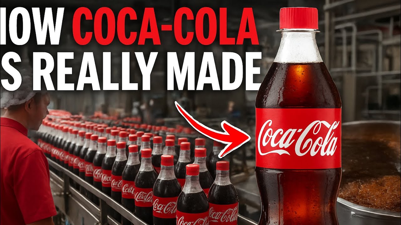 Creating Coca Cola “How Coca-Cola Is REALLY Made 🍹 | Inside the Secret Formula & Factory ...