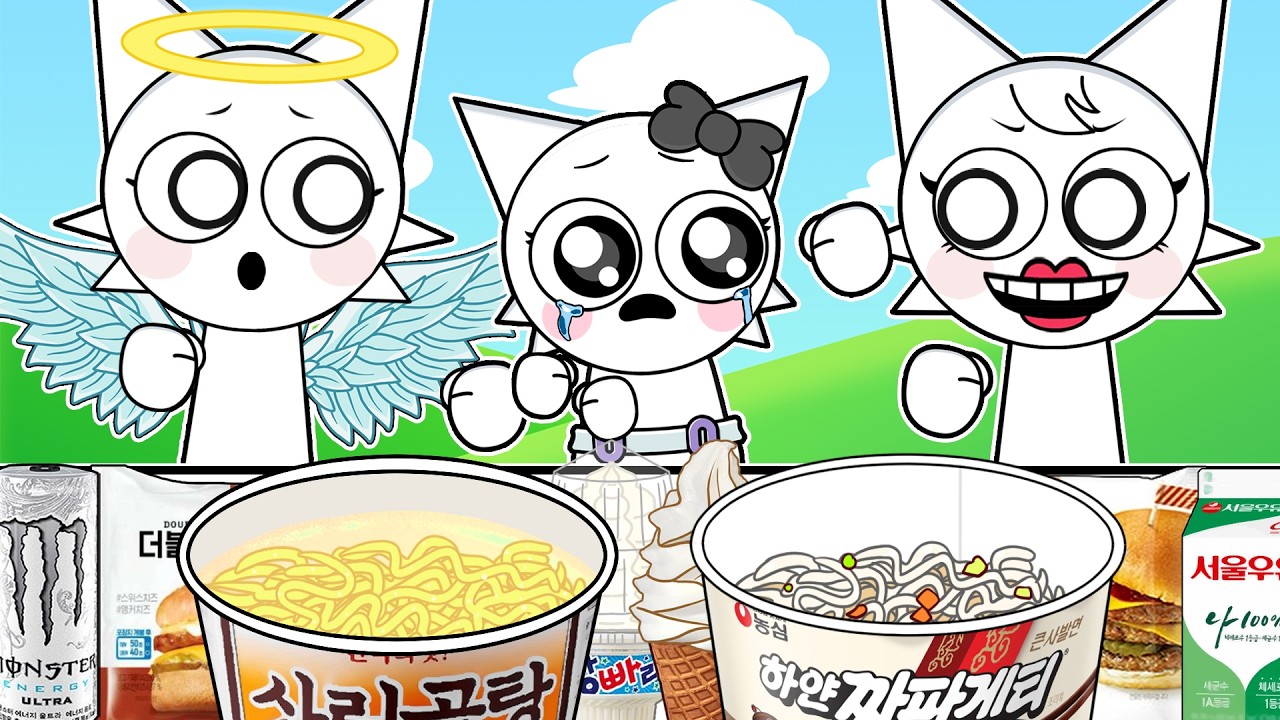 MEAN WENDA MOM LOVED THE TWIN SISTER MORE! +Angel Incredibox Sprunki - Convenience Store MUKBANG