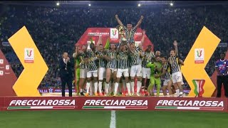 Juventus alza al cielo la Coppa Italia🏆 post Atalanta Juve finale