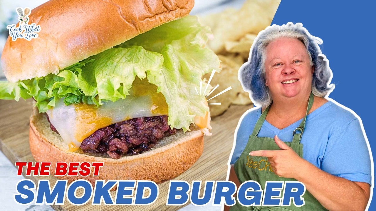 The Best Smoked Burgers You'll Ever Put In Your Mouth!