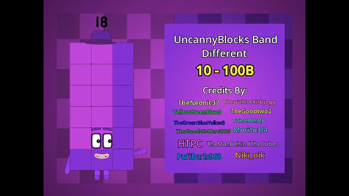 Uncannyblocks Band Different 10 - 100B