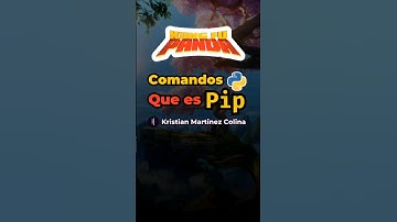Que es Pip en Python explicado Con Kun Fu pandas #kungfu