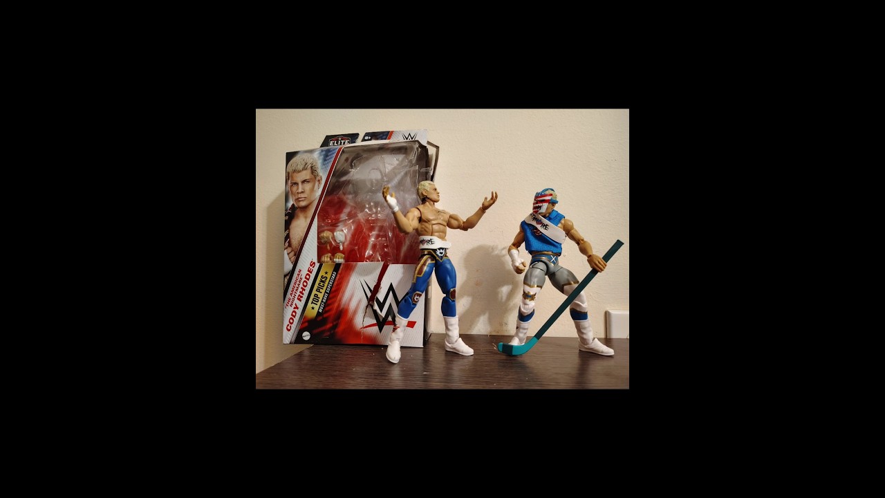 WWE Cody Rhodes Stop Motion Unboxing 