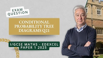 Conditional Probability (Q21 IGCSE P1 Edexcel June 2025)