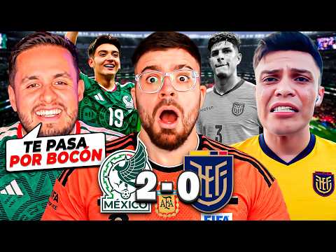 MEXICO HUMILIATED ECUADOR. SPICY DEBATE BETWEEN MEXICAN AND ECUADORIAN. THEY WENT ALL OUT.