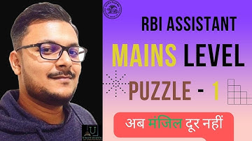 Rbi Assistant Mains level Puzzles | Circular Arrangement Puzzle for Rbi Assistant Mains #rbi #sbipo