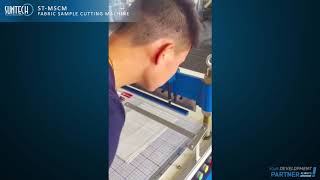 Suntech Motorized Type Fabric Sample Cutting Machine